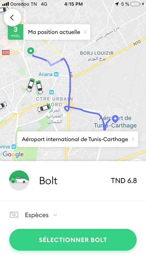 Apartment Tunis 1 Near Airport Арьяна Экстерьер фото